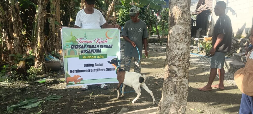 Yayasan Rumah Berkah Nusantara Distribusikan Hewan Kurban ke Tujuh Daerah