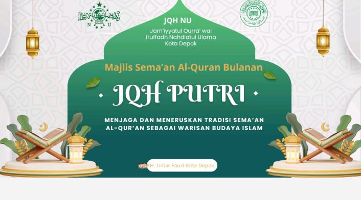Para Pejuang Al-Qur’an Putri Hadiri Rutinan JQH NU Kota Depok