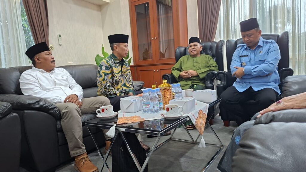 Wujudkan Kolaborasi untuk Umat, PCNU Kota Depok Audiensi dengan Wali Kota Supian Suri