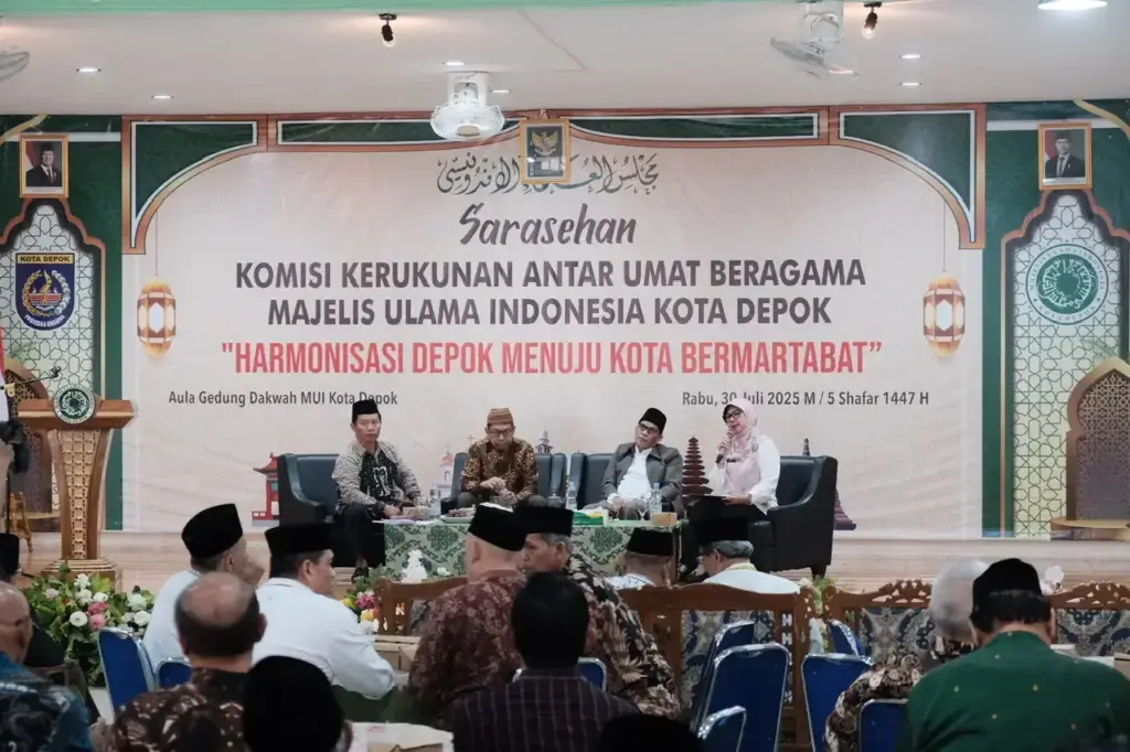 Depok Teguhkan Komitmen Toleransi Lewat Sarasehan Lintas Agama MUI